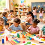 découvrez des activités artistiques adaptées pour les élèves de maternelle, favorisant leur créativité et leur développement moteur tout en s'amusant.