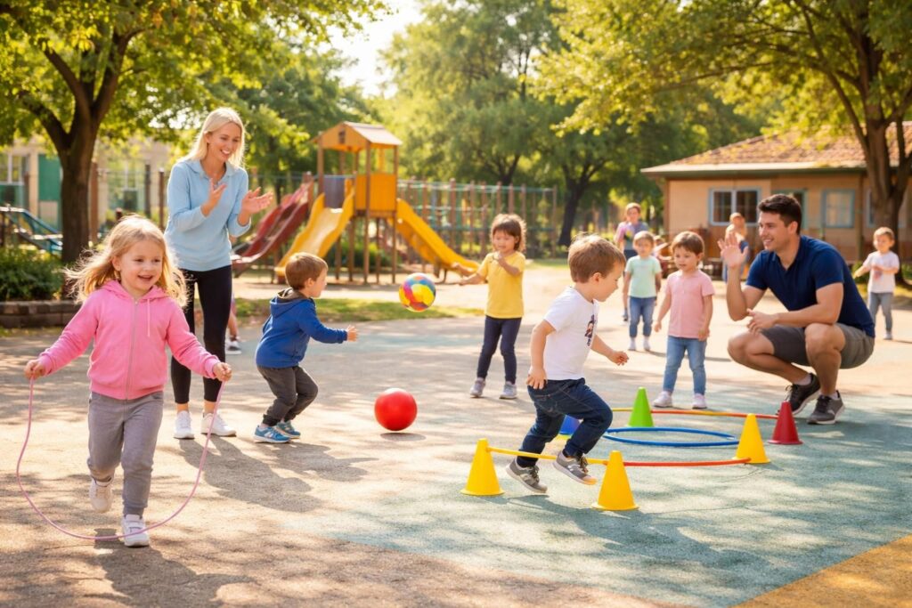 découvrez l'importance de l'initiation au sport dès la maternelle pour le développement physique et social des enfants, favorisant leur santé et leur bien-être dès le plus jeune âge.