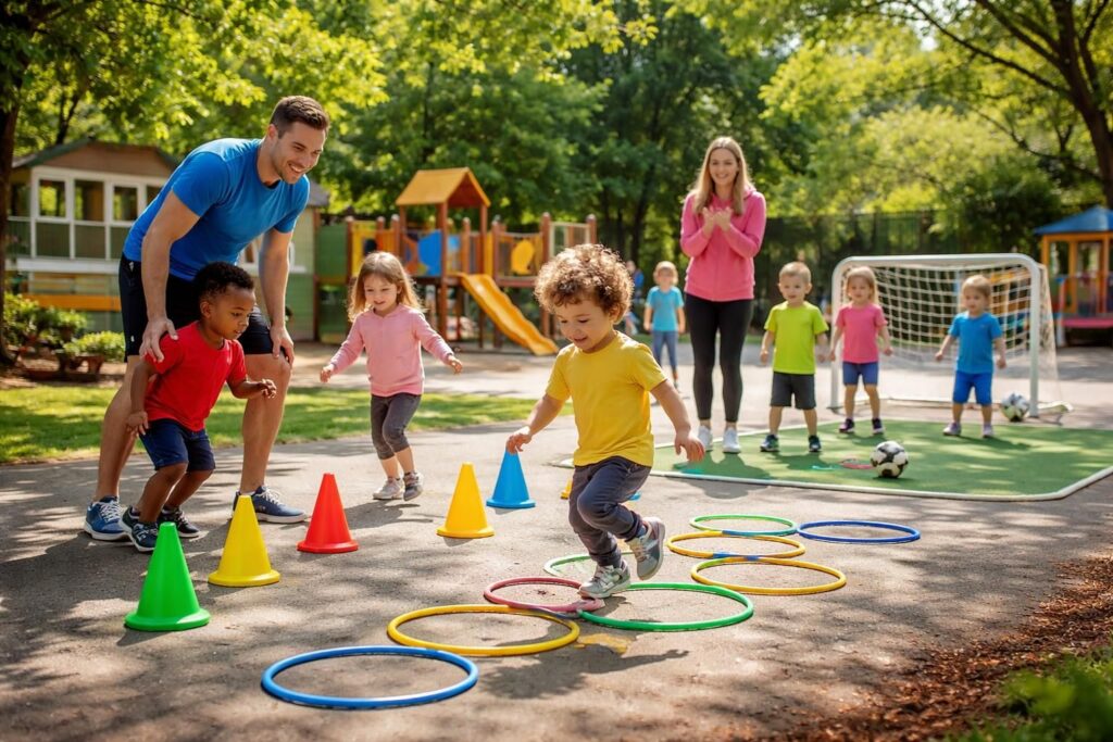 découvrez l'importance de l'initiation au sport dès la maternelle pour développer la motricité, la socialisation et le bien-être des tout-petits.