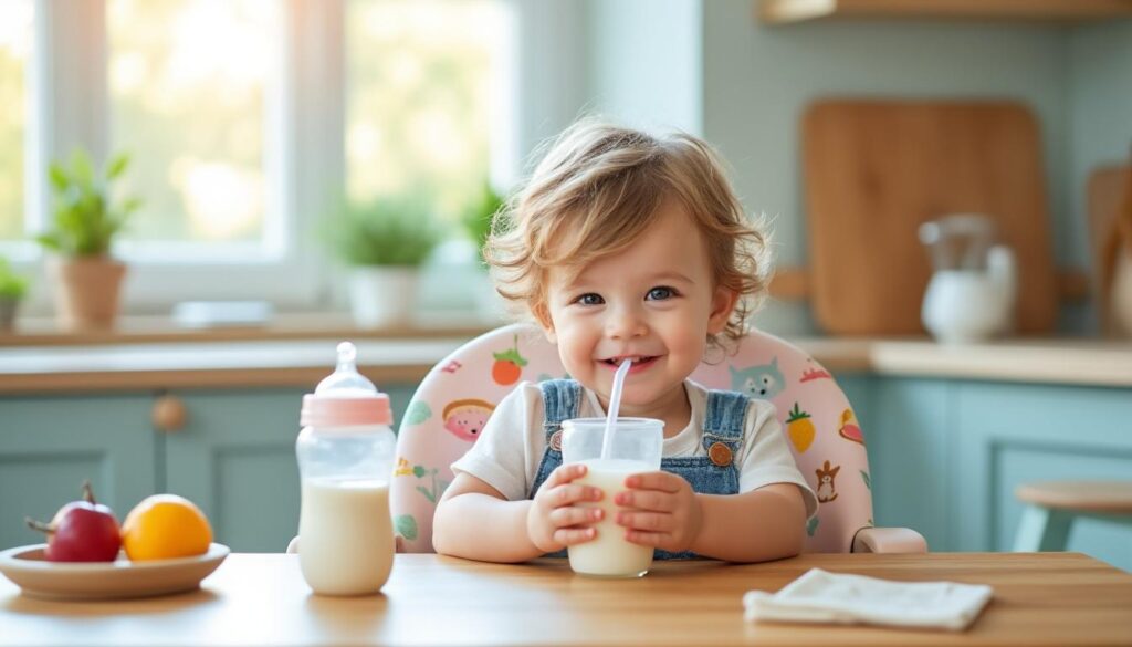découvrez quand et comment passer du biberon au verre pour accompagner la transition de votre bébé en douceur et favoriser son autonomie.