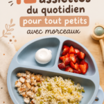 Un assortiment d'assiettes colorées pour enfants adaptées aux tout-petits