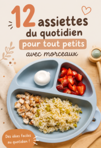 Un assortiment d'assiettes colorées pour enfants adaptées aux tout-petits