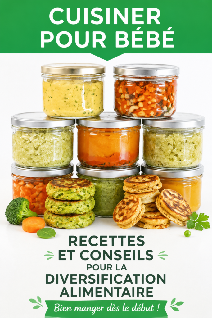 Un plat coloré pour bébé avec des légumes et des céréales