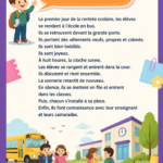 Élèves préparant leur retour à l'école avec des fournitures scolaires