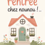 Un groupe d'enfants souriants jouant à des jeux de rentrée chez nounou.