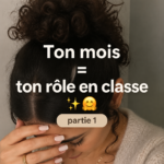Un groupe d'élèves en classe discutant des mois de l'année et de leurs rôles.