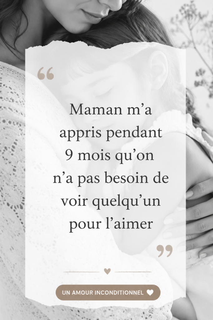 Mère et enfant partageant un moment d'amour et de tendresse