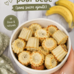 Gâteau pour bébé sans sucre avec quinoa et Basmati