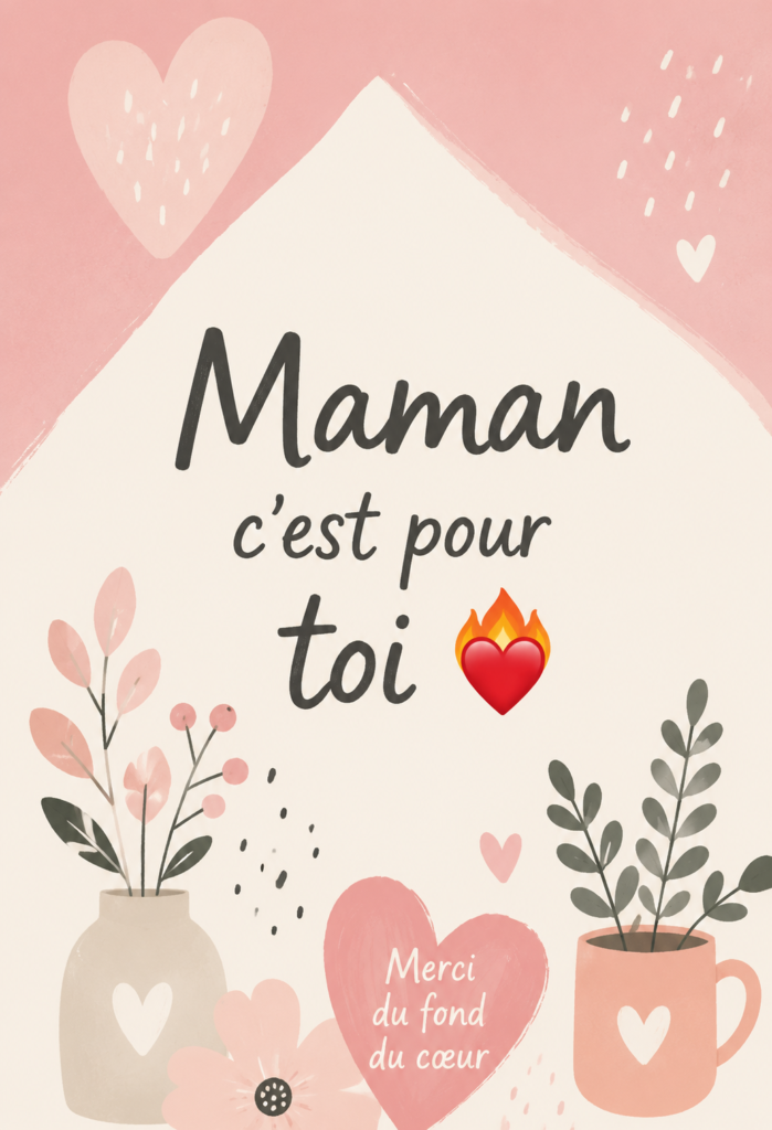 Une mère heureuse recevant un cadeau de fête des mères