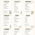 Inspiration pour une liste de naissance avec des articles et des idées uniques