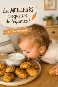 Tots de légumes croustillants sur un plat, prêts à être dégustés.