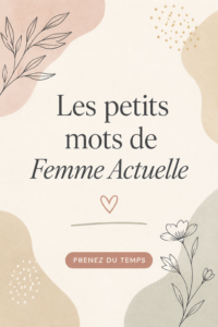 Une carte avec des mots doux pour la fête des mères