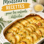 Ensemble de plats colorés et appétissants pour enfants difficiles