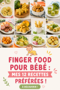 Un enfant essayant un finger food en forme de bâtonnet de légumes