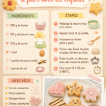 Un assortiment de sablés faits maison sur une table familiale.