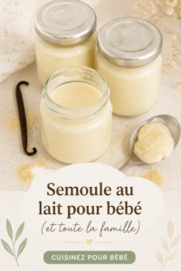 Une assiette de semoule au lait crémeux, garnie de fruits frais. Plat nourrissant pour bébés et famille.