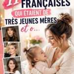 Portrait de stars françaises célèbres qui ont été jeunes mères