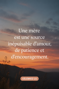 Une mère et son enfant s'échangeant un moment tendre, symbolisant l'amour inconditionnel.