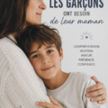 Une mère et son fils partageant un moment tendre ensemble.