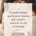 Une mère et son enfant partageant un moment affectueux pour la fête des mères.