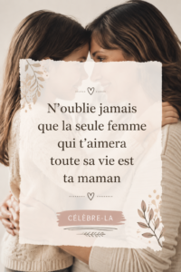 Une mère et son enfant partageant un moment affectueux pour la fête des mères.
