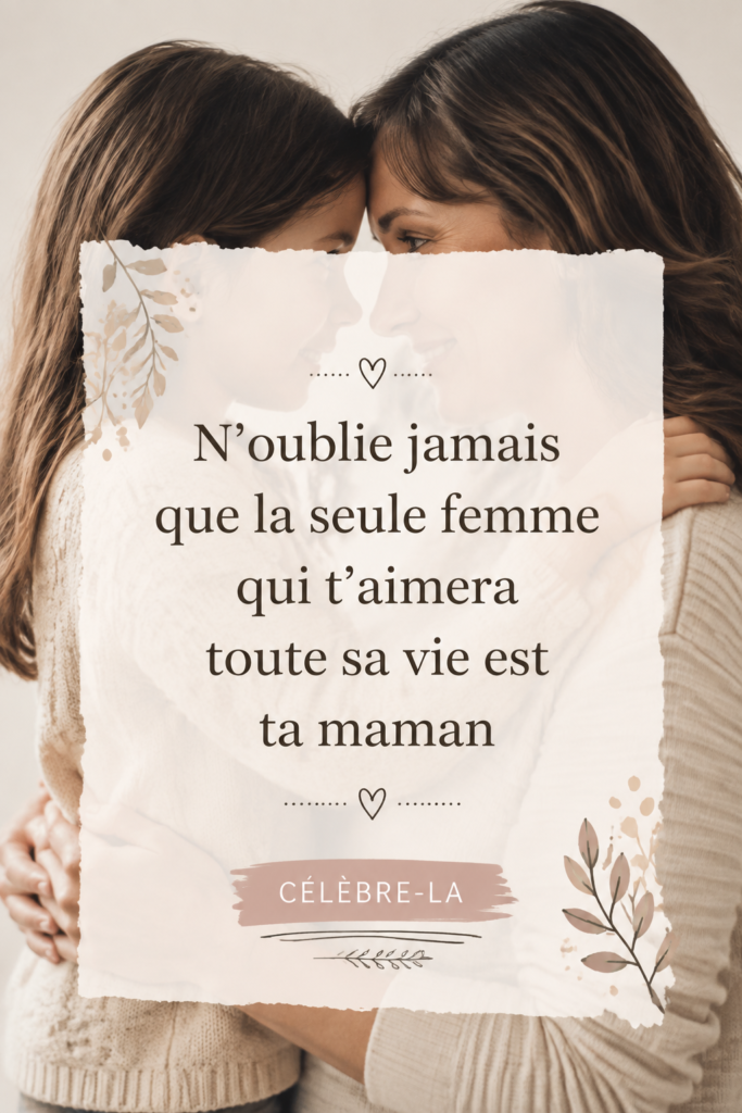 Une mère et son enfant partageant un moment affectueux pour la fête des mères.