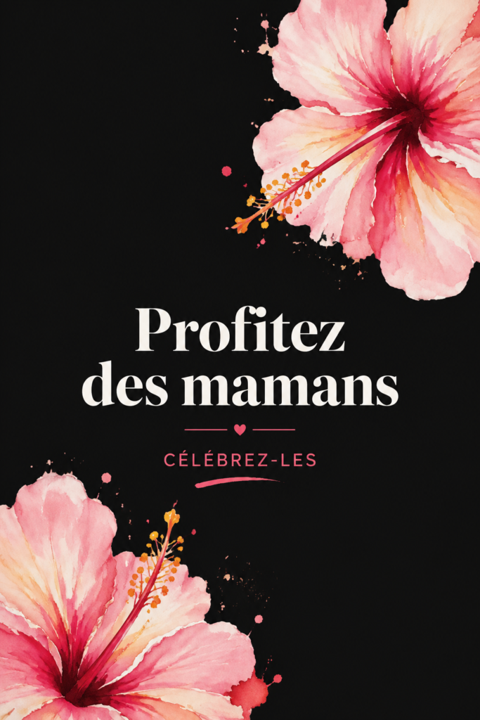 Un groupe familial heureux célébrant la fête des mères avec des gestes tendres