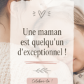 Fête des mères avec des enfants et leur maman, un moment chaleureux et festif.