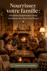 Citations inspirantes sur la famille avec des mains unies