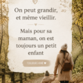 Image d'un adulte et sa mère partageant un moment tendre et affectueux