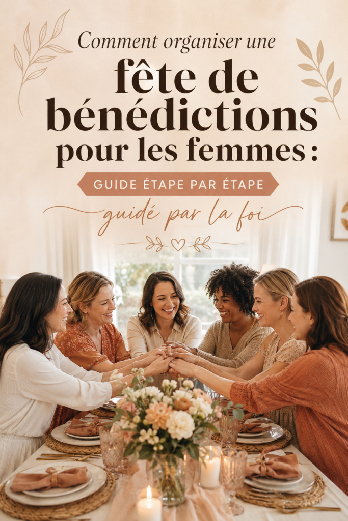 Fête de bénédictions pour femmes, repas convivial en extérieur
