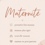 Une maman câlinant son bébé pour illustrer la maternité.