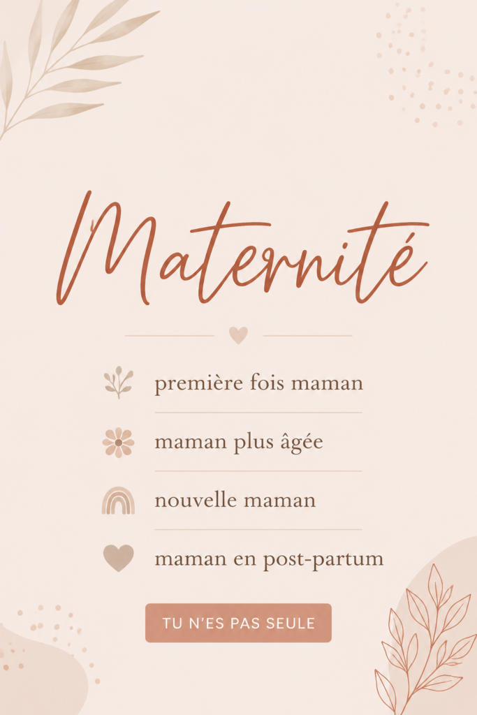 Une maman câlinant son bébé pour illustrer la maternité.