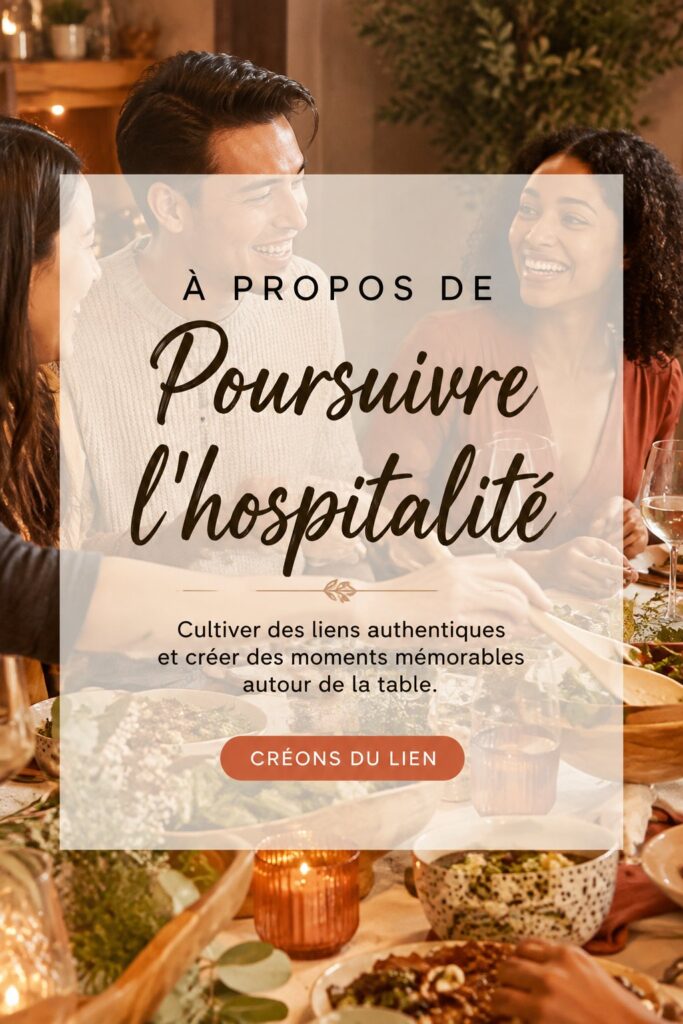 Une famille réunie autour d'une table, illustrant l'importance de l'hospitalité familiale.
