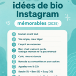 Exemples de bios Instagram créatives pour les mamans et les enfants