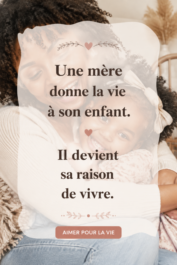 Une mère regardant son enfant avec amour et tendresse, symbolisant la profonde connexion entre eux.