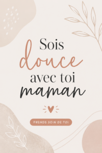 Maman prenant un moment pour elle-même en méditant dans un environnement apaisant.