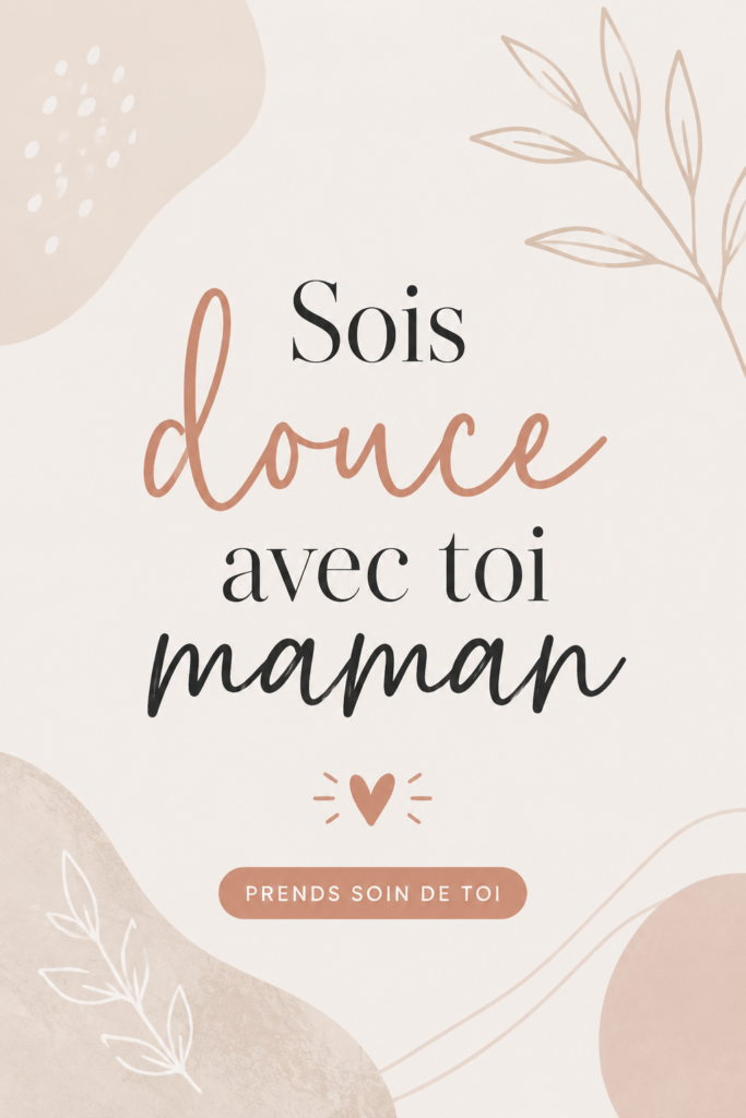 Maman prenant un moment pour elle-même en méditant dans un environnement apaisant.