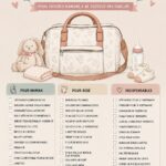 Futures mamans préparant leur sac d'hôpital pour l'accouchement.