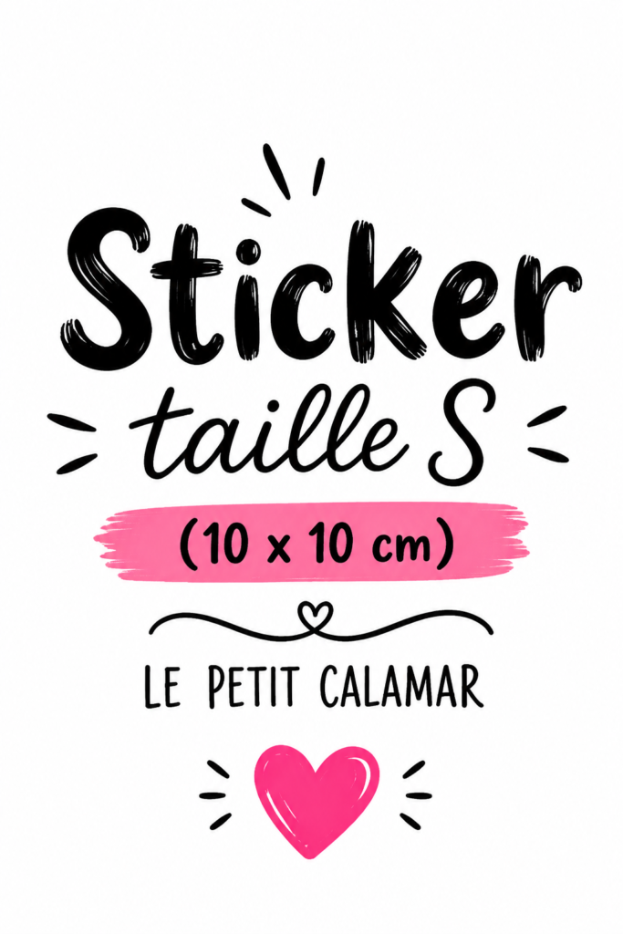Sticker calamar sur un mur de chambre d'enfant, créant une ambiance marine.
