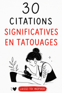 Tatouage de citation inspirante sur un poignet