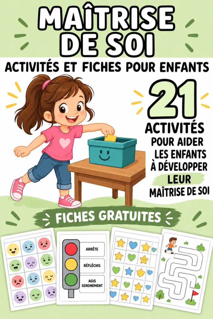 Un groupe d'enfants s'amusant à une activité ludique pour améliorer leur contrôle des impulsions.