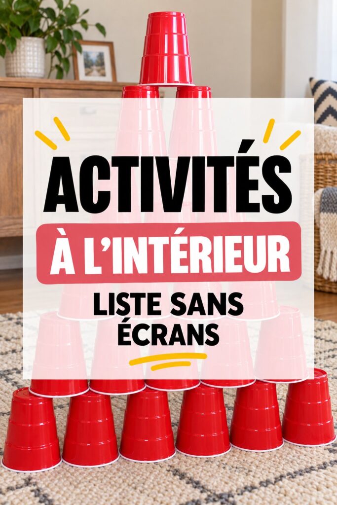 Une famille jouant ensemble à un jeu de société sans écran.