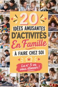 Une famille joyeuse jouant ensemble à des jeux de société à la maison.