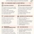 Checklist ultime pour la préparation à la naissance de bébé.