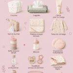 Un sac à couches bien rempli avec des essentiels pour bébé.