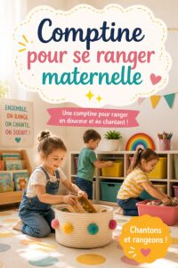 Comptines pour enfants illustrées sur la rentrée des classes