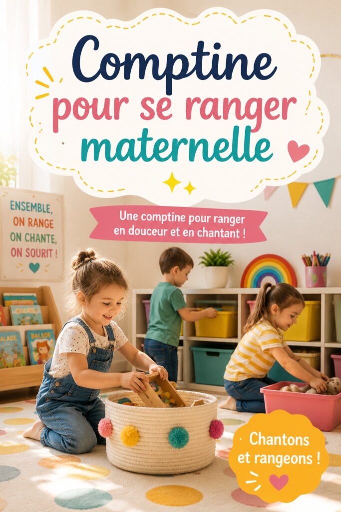 Comptines pour enfants illustrées sur la rentrée des classes