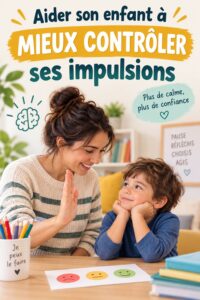 Un enfant s'amusant en jouant à un jeu éducatif qui enseigne le contrôle des émotions.