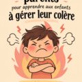 Une mère et son enfant discutent calmement de la colère.